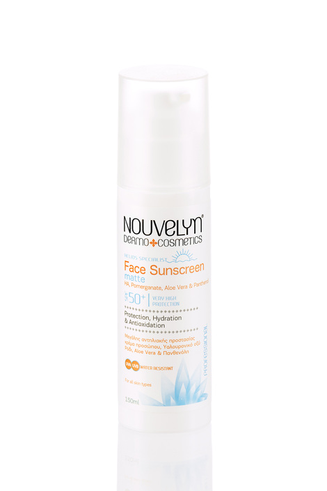 Face Sunscreen Cream Spf50+, Μatte