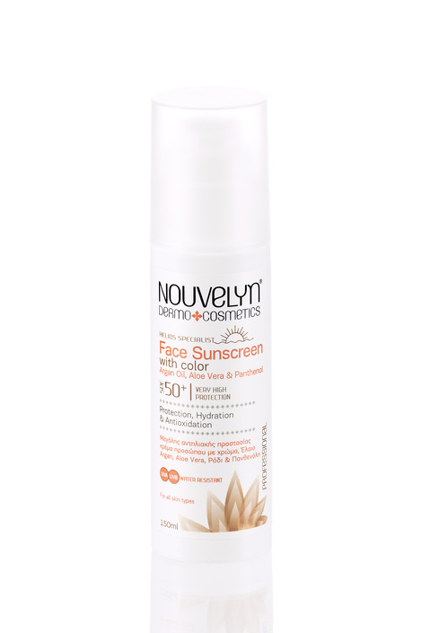Face Sunscreen Cream Spf50+, Color
